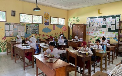 Program Makan Bergizi Gratis Resmi Dilaksanakan di SD Negeri Gamol