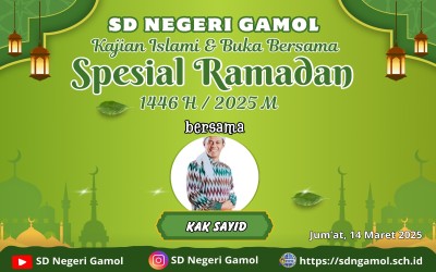 Semarak Kebersamaan di Buka Bersama SDN Gamol, Diwarnai Kajian Islami yang Menyentuh Hati